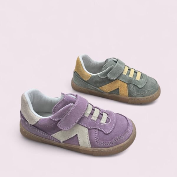 zapatillas barefoot infantiles lavanda
