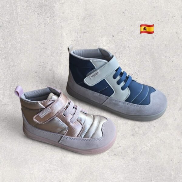 Botines barefoot comodos y flexibles, pisada natural