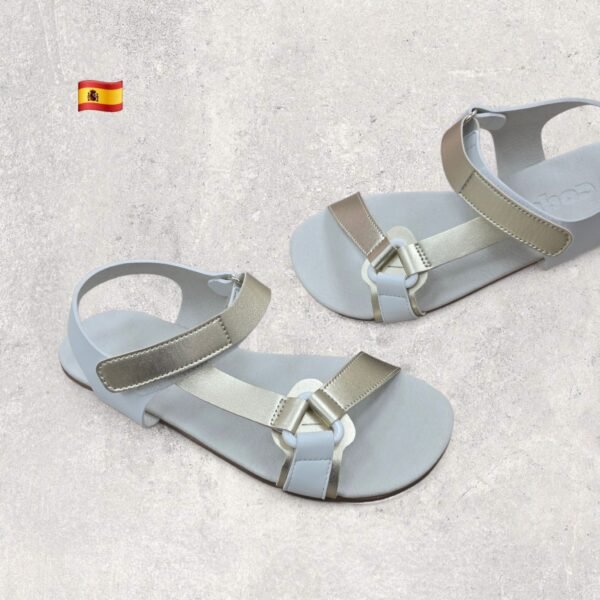 Sandalias Jupiter Coqueflex barefoot infantiles de piel flexibles